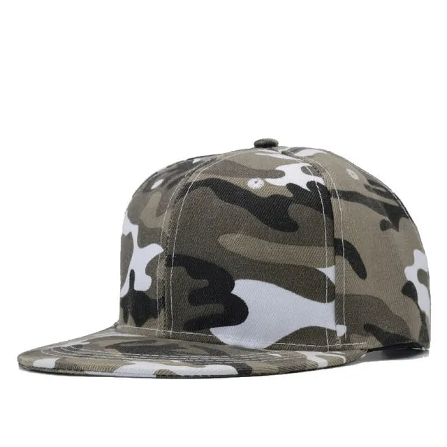 Snow Camo Baseball Cap