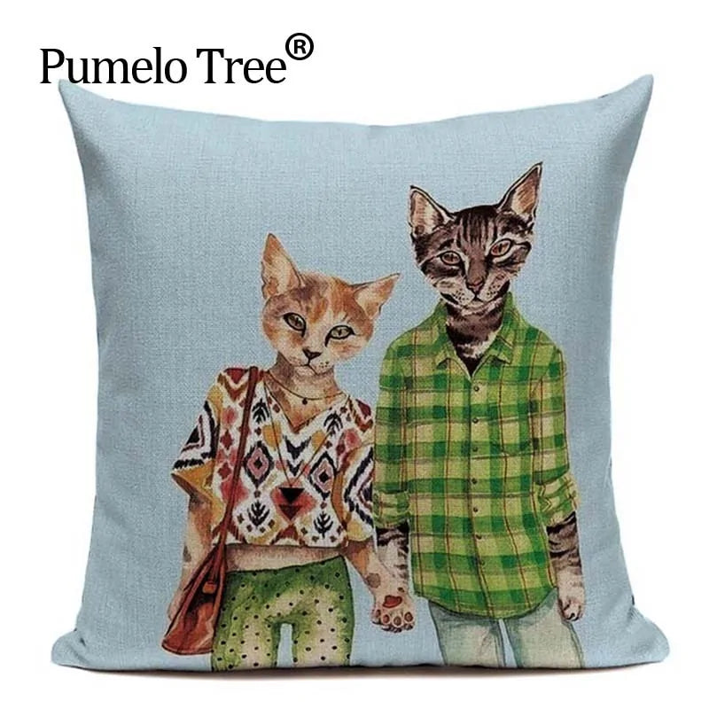 Cat Series Pillow Covers