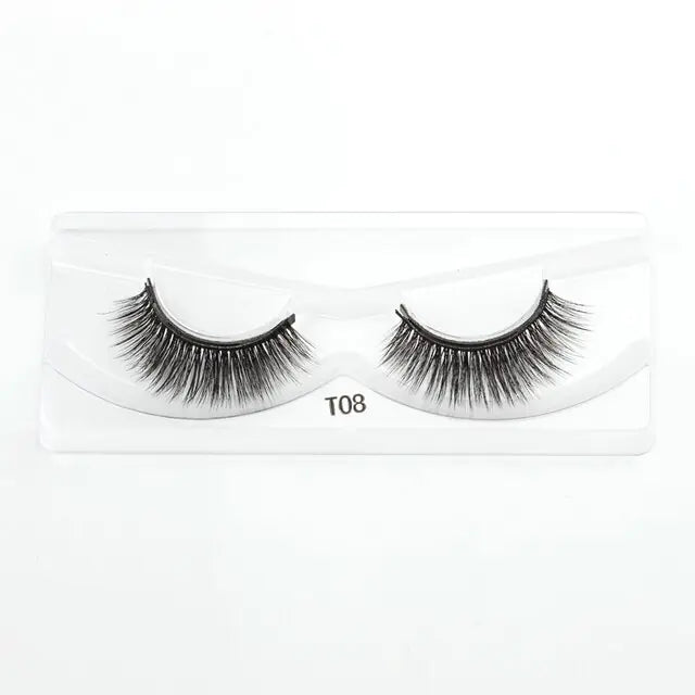 New 1/3Pairs Magnetic Eyelashes False Lashes