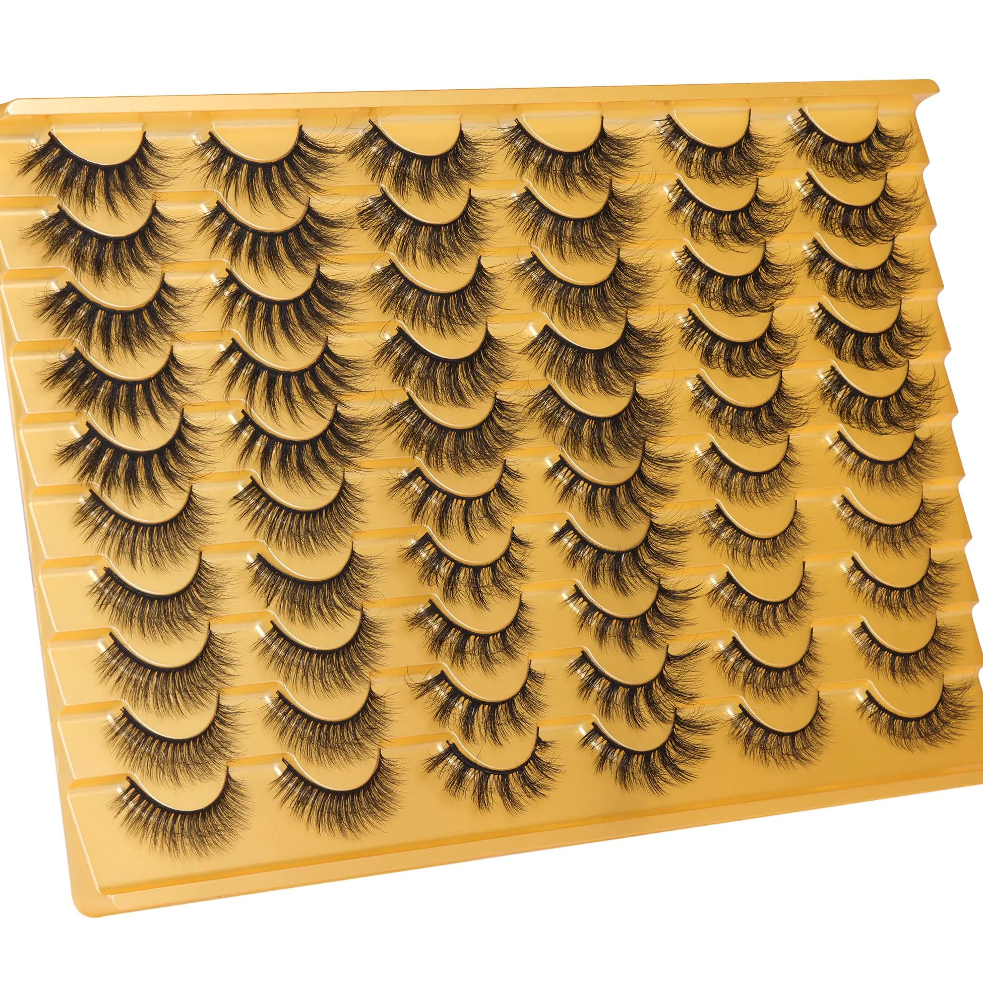 False Eyelashes 30 Pairs Faux Mink Lashes Fluffy Volume Wholesale Eyelashes Wispy Strip Lashes Cat Eye Fake Lashes 6 Styles Multipack by ALICE Z2719