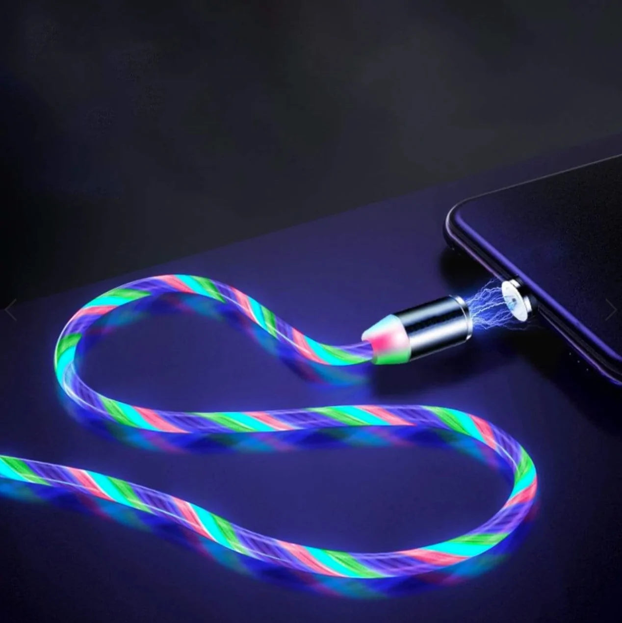 LED Magnetic Charging Cable