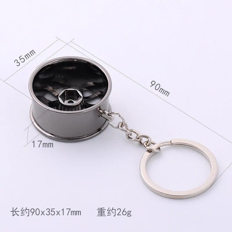 Metal Car Keychain