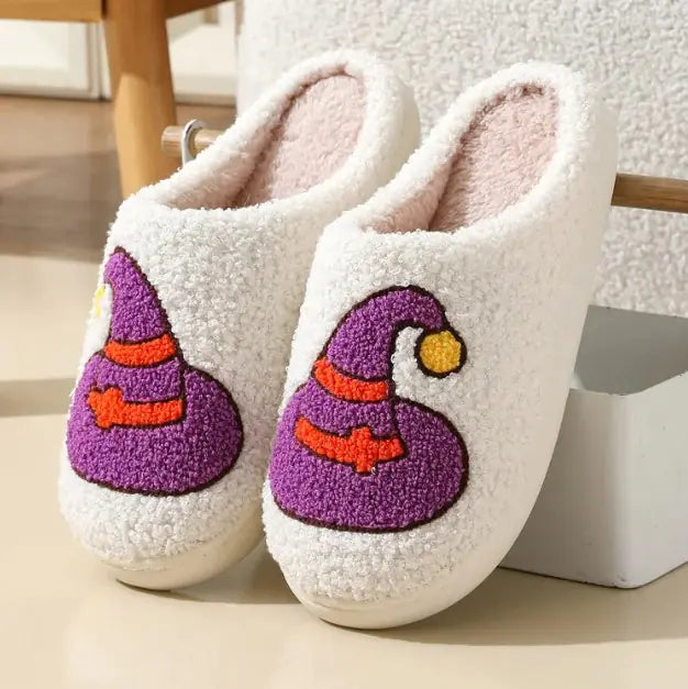 Halloween Spider Slippers