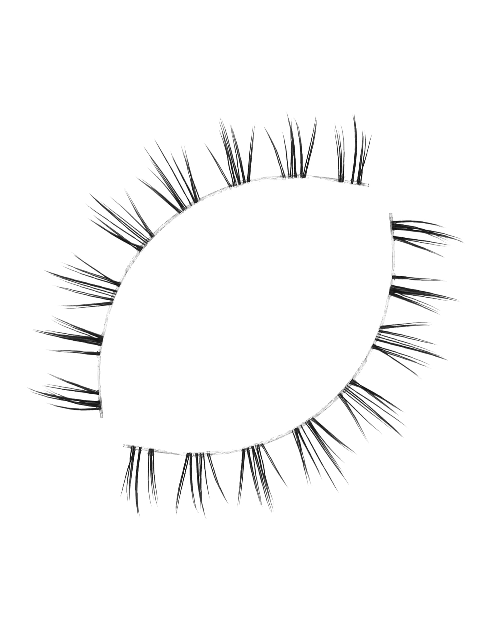 Bottom Lashes Clear Band Wispy Lashes Short C Curl Lower Lashes Natural Under Lashes Pack Jiocolor Cute Bottom Eyelashes 7 Pairs R3