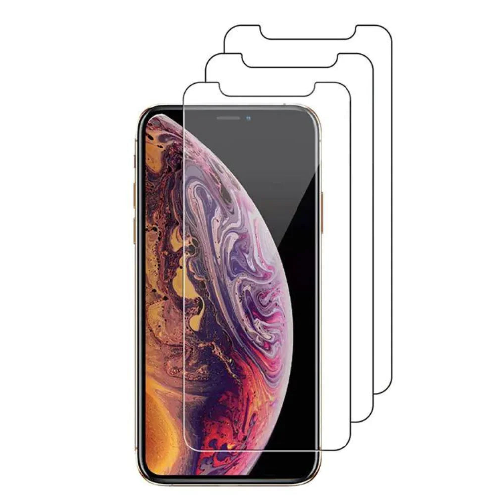 Tempered Glass Screen Protector Film Cover For iPhone 11 / iPhone XR 3-PACK