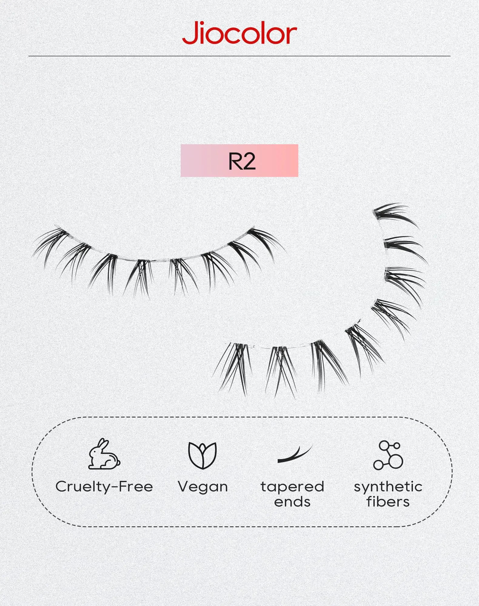 Bottom Lashes Clear Band Wispy Lashes Short C Curl Lower Lashes Natural Under Lashes Pack Jiocolor Cute Bottom Eyelashes 7 Pairs R3