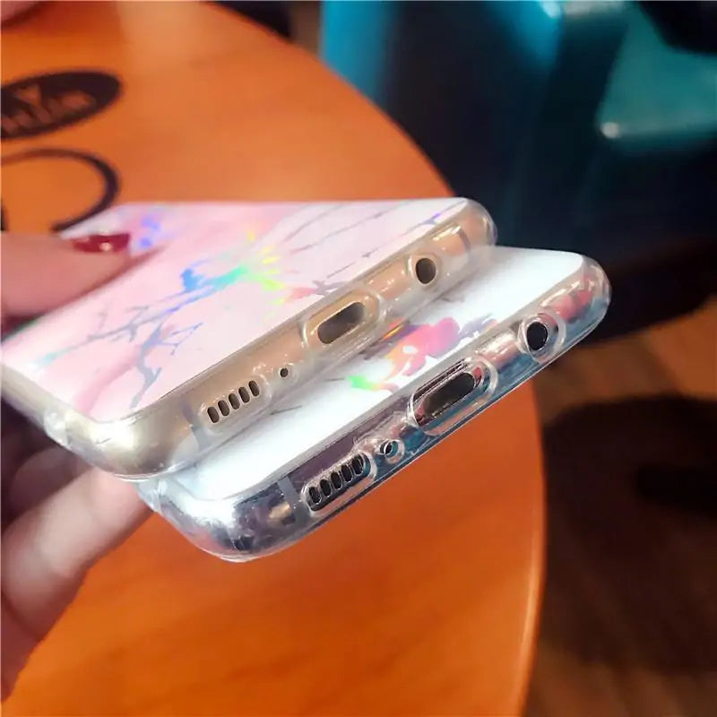 Laser Marble Samsung Cases