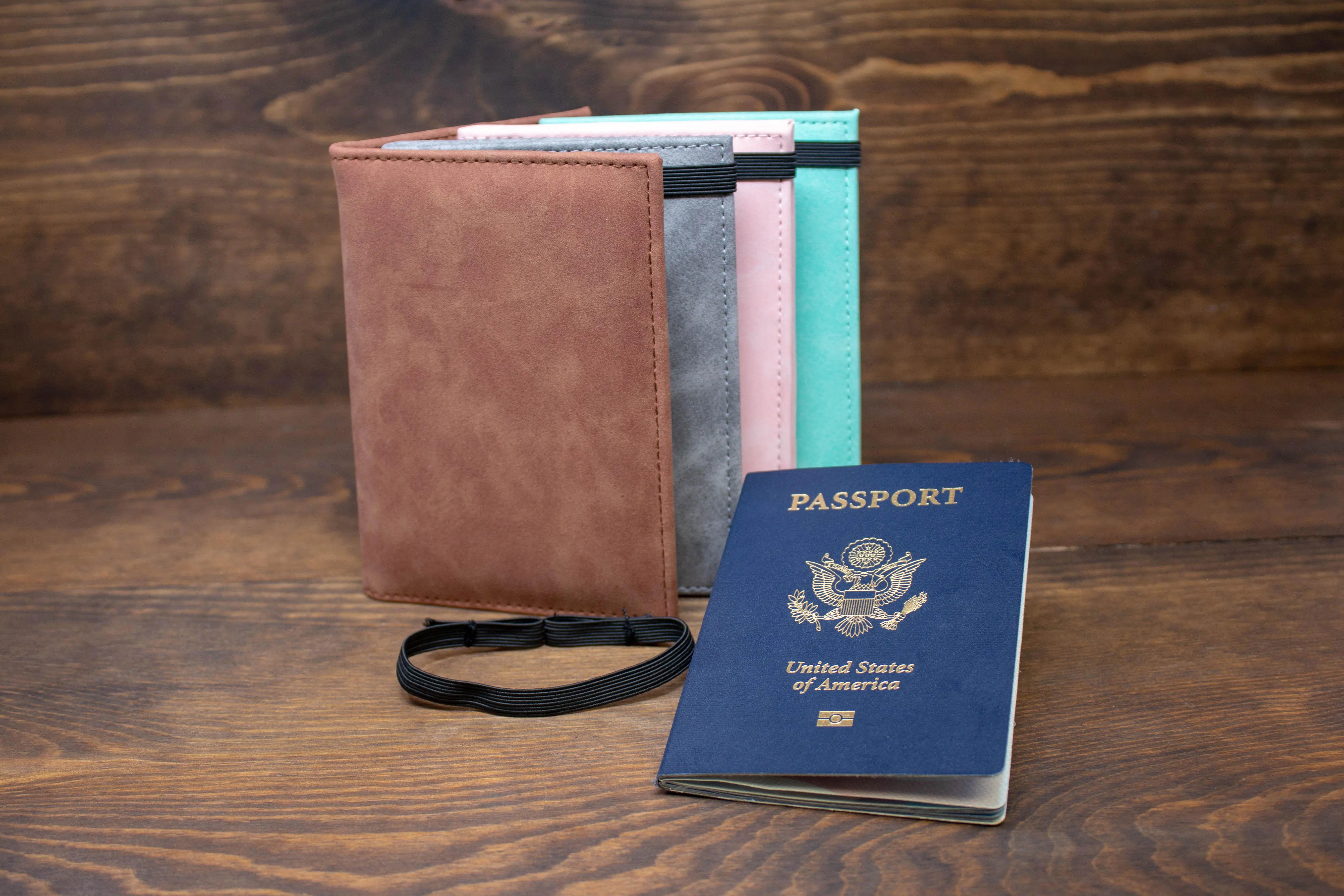 Leatherette Passport Covers