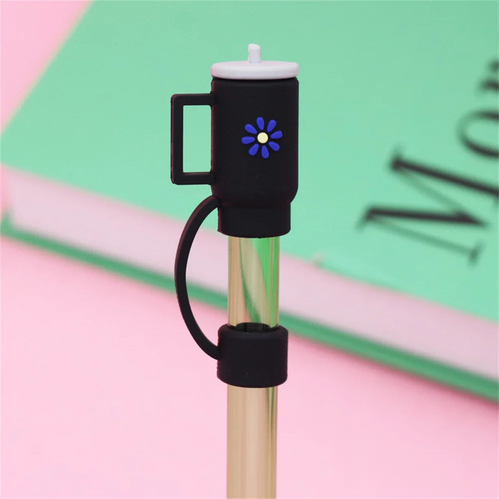 Colorful Silicone Straw Covers