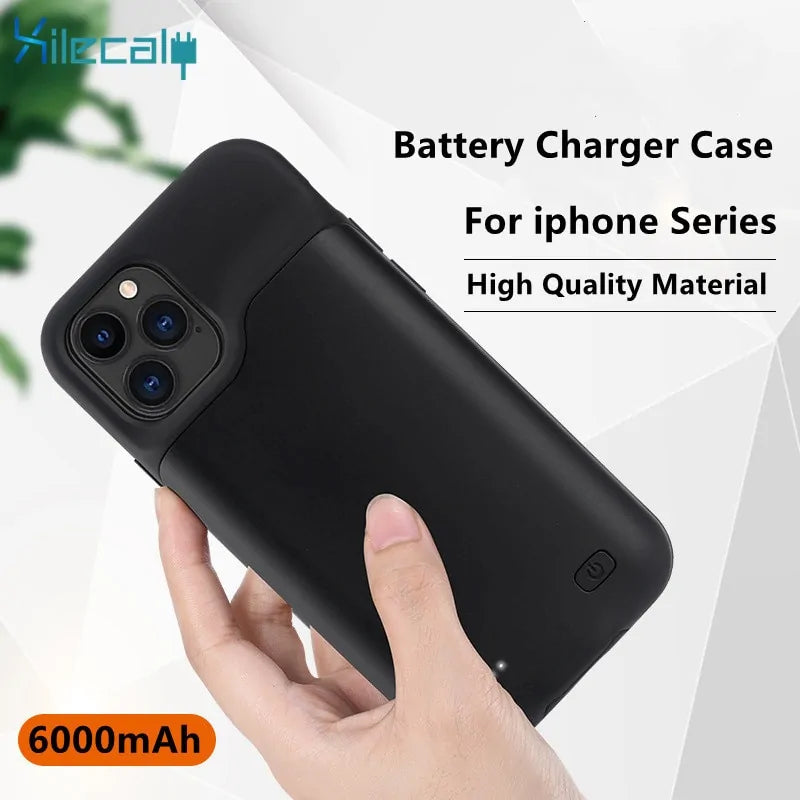 Smart Power Bank Charging Cover for iPhone