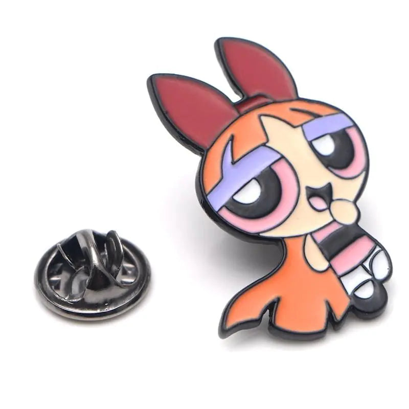 Powerpuff Girls Metal Pin